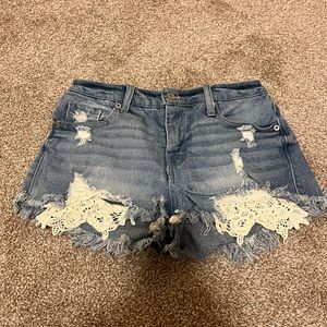 Jean shorts